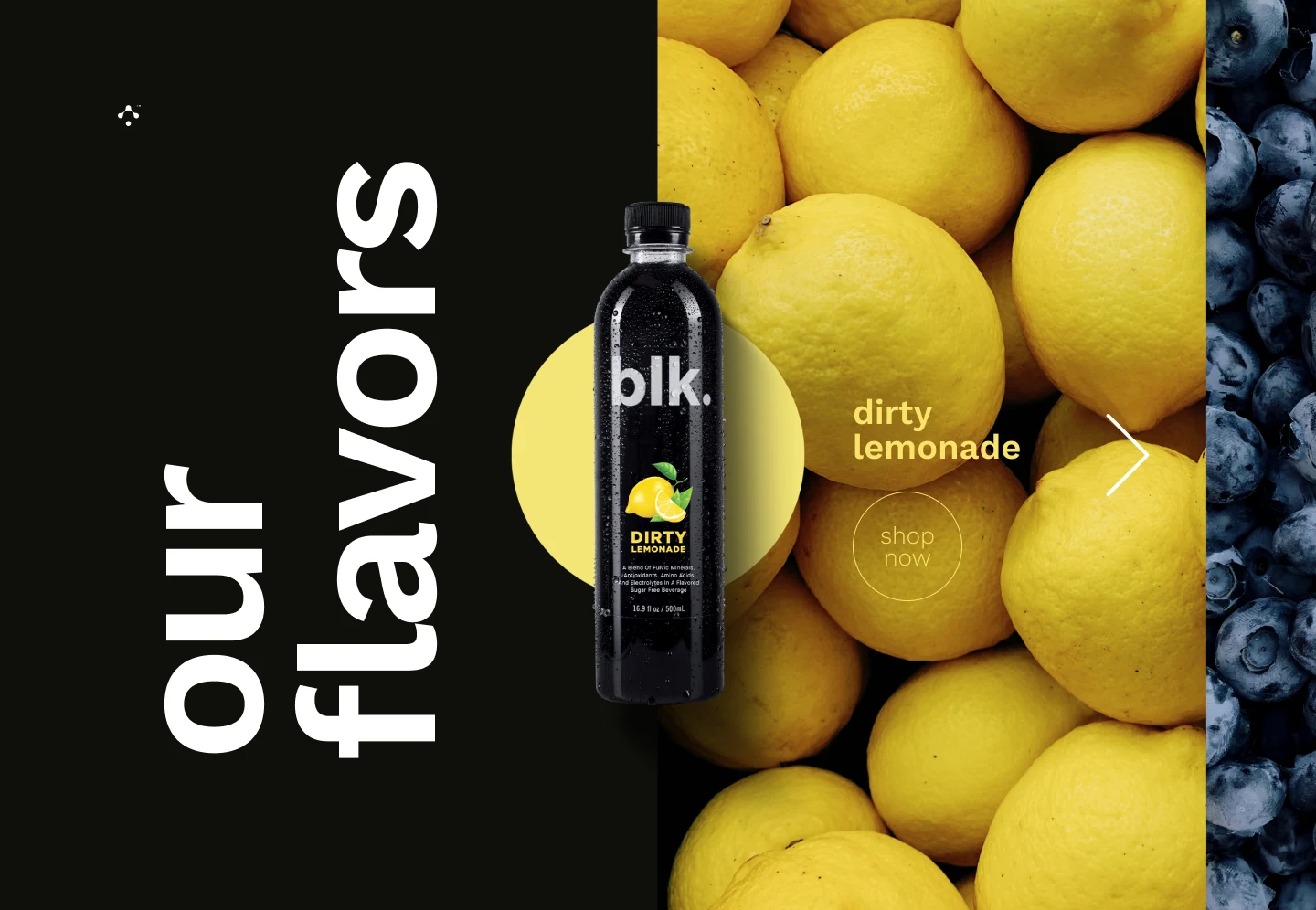 Dirty Lemonade — flavour presentation