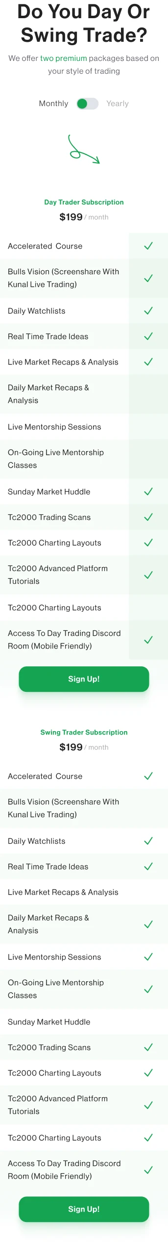 Mobile subscription comparison and sign-up