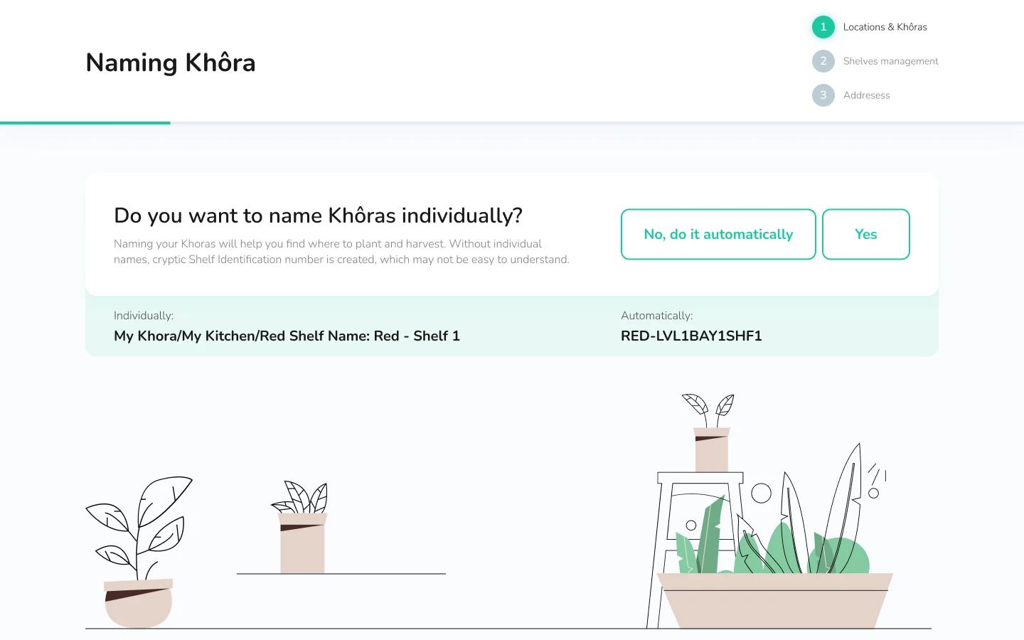 Device naming — individual or automatic