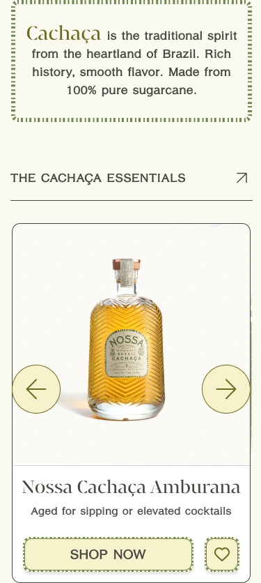 Mobile product selection — a focused product card and readable shopping actions